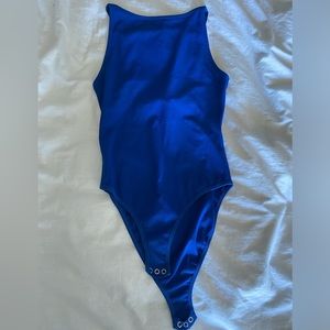 Cobalt blue Topshop Bodysuit
